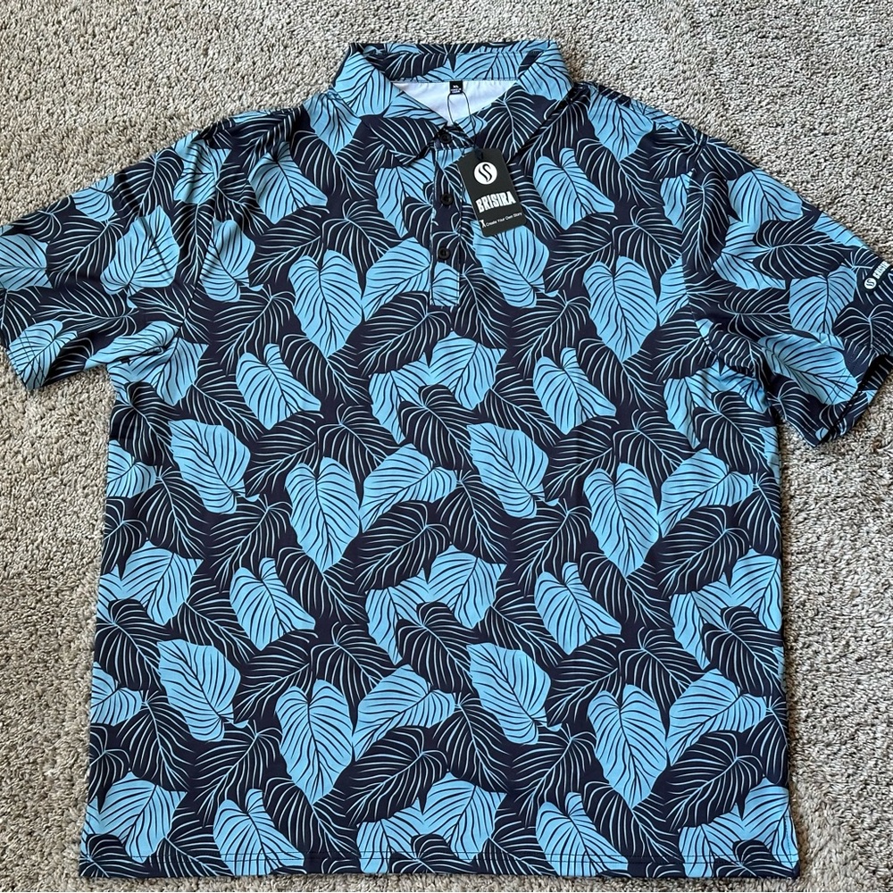 ⛳️ NWT! Brisira Golf Polo